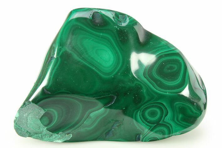 Bargain, Banded Polished Malachite Specimen - DR Congo #273899